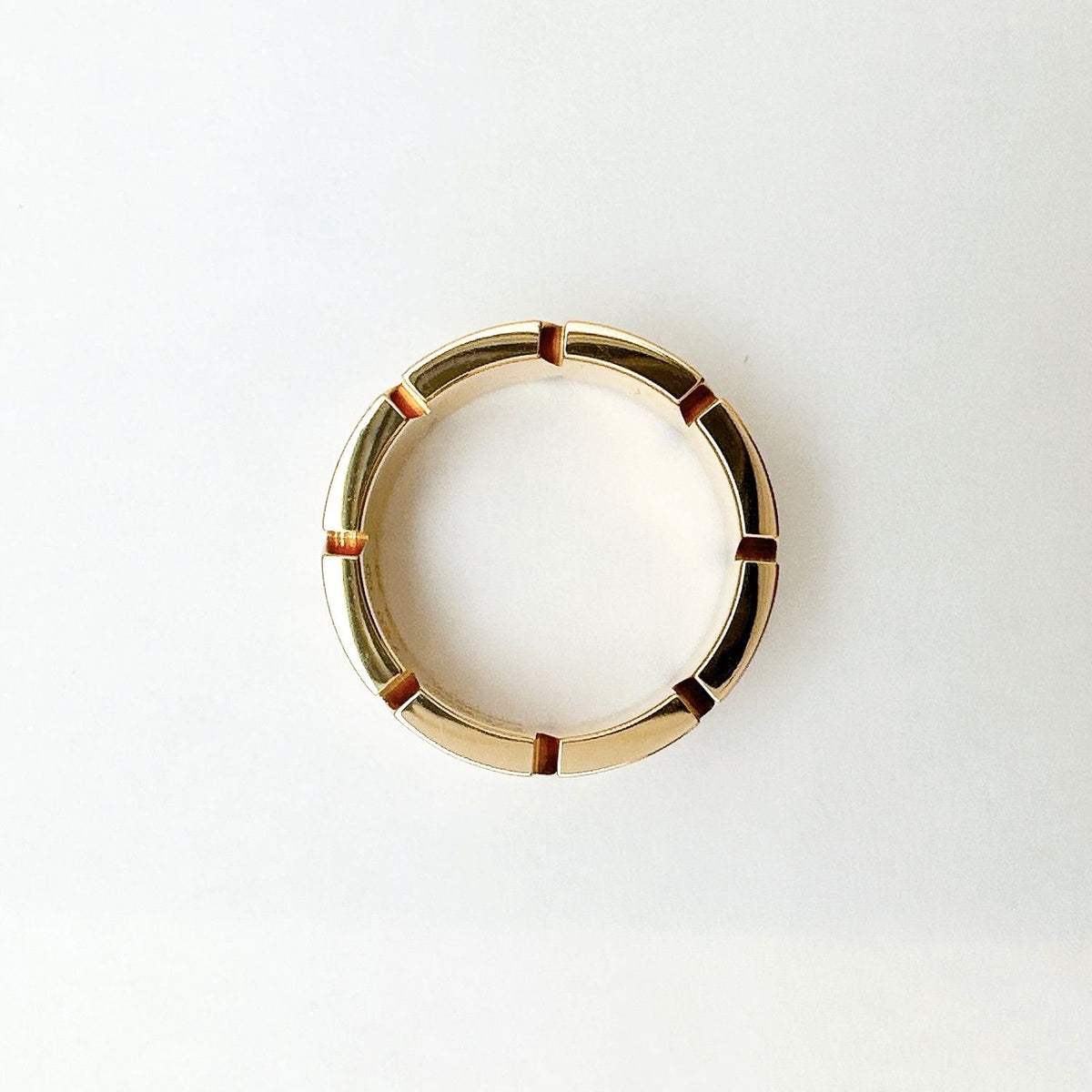 Cartier Tank Francaise Pink Gold Ring — view 4