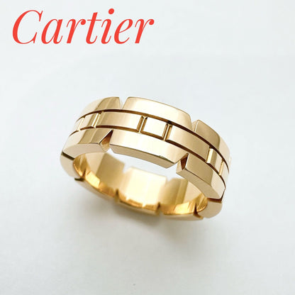 Cartier Tank Francaise Pink Gold Ring