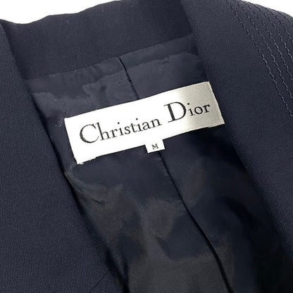 Dior Dark Navy Wool Blazer Jacket — view 8