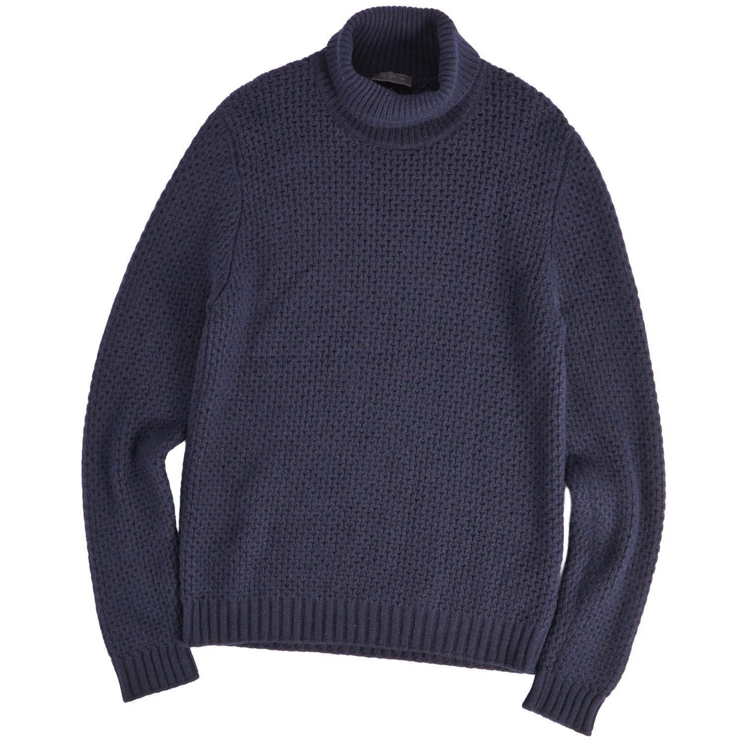 Prada Knit Sweater Turtleneck Long Pickpocket