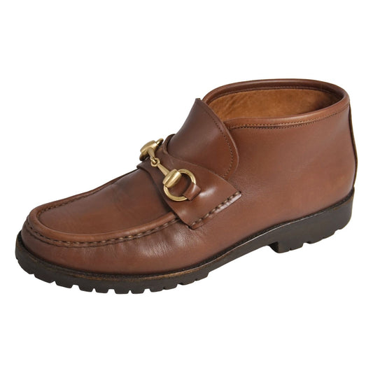 Gucci Vintage Boots Chukka Horsebit