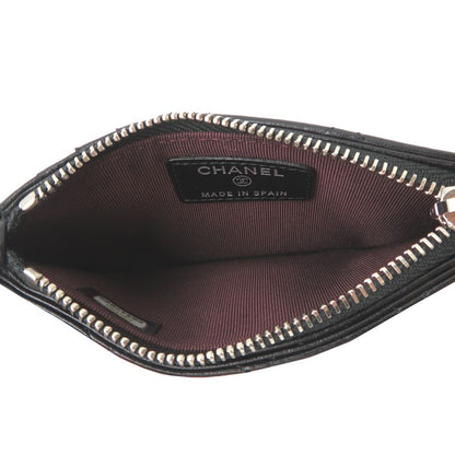 Chanel Card Case Card Holders Black — view 5