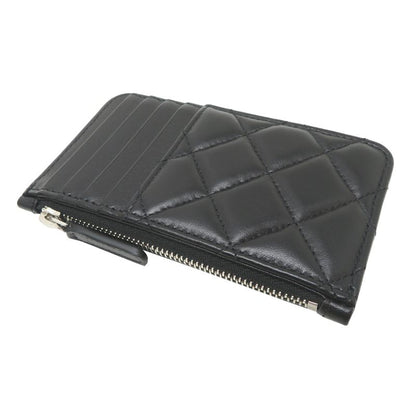 Chanel Card Case Card Holders Black — view 4