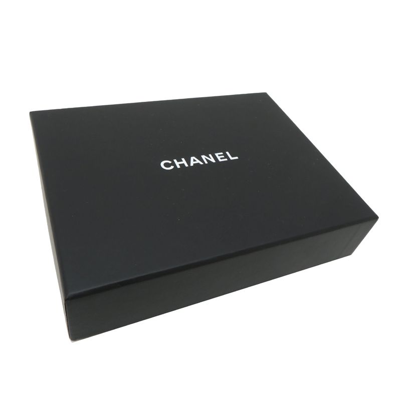Chanel Card Case Card Holders Black — view 8