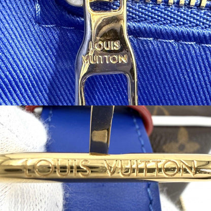 Louis Vuitton Handbag Monogram NBA Crocodile Drop Kit Collaboration Brown Gold — view 6