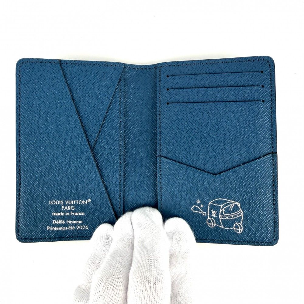 Louis Vuitton Card Case Monogram Pigment Organizer de Poche Business Holder — view 4