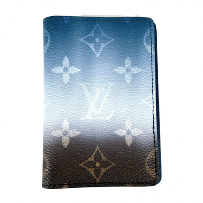Louis Vuitton Card Case Monogram Pigment Organizer de Poche Business Holder