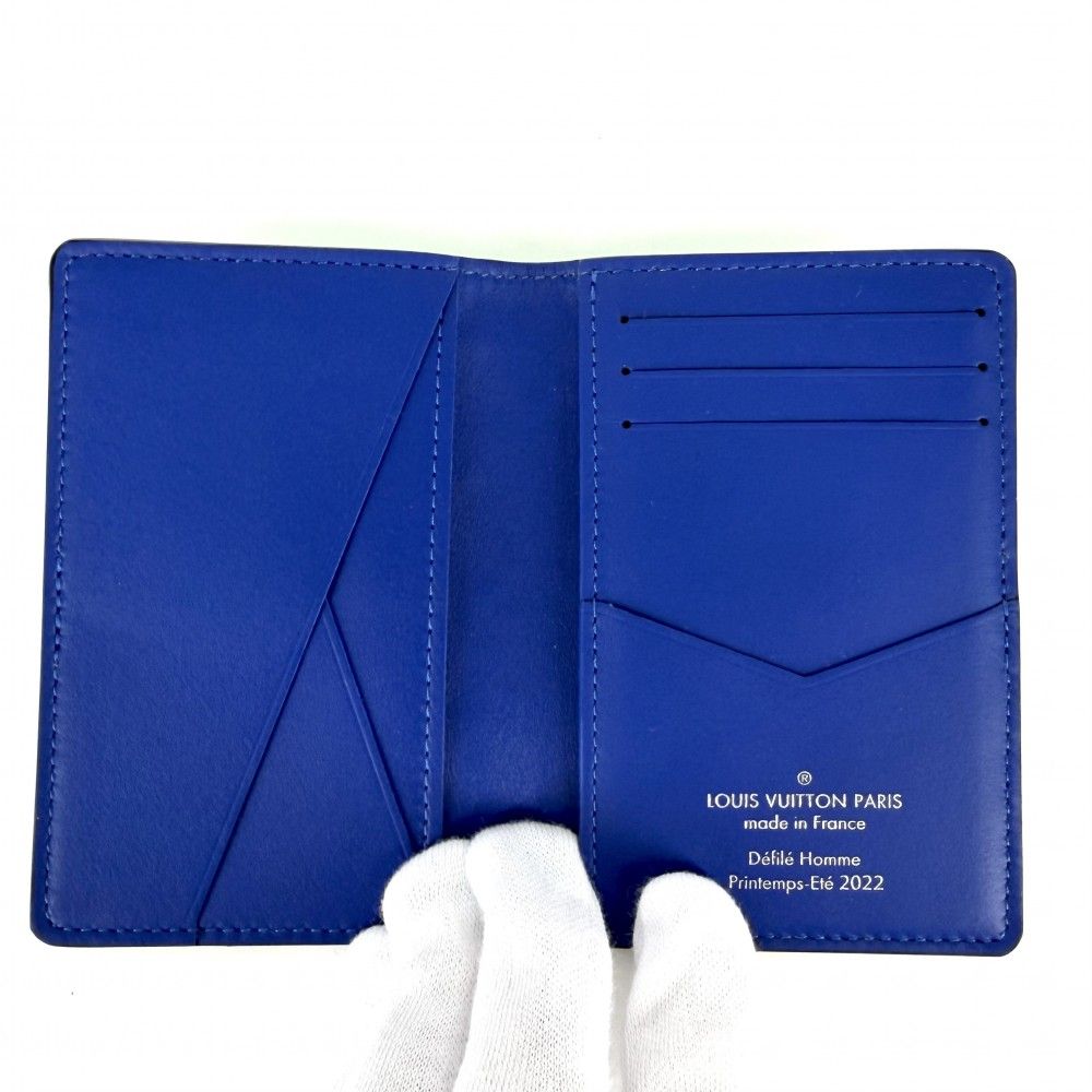 Louis Vuitton Card Case Monogram Embossed Organizer de Poche Business Holder — view 4
