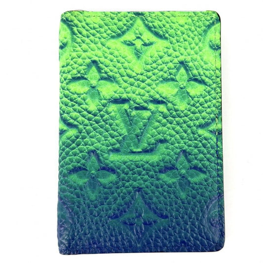 Louis Vuitton Card Case Monogram Embossed Organizer de Poche Business Holder