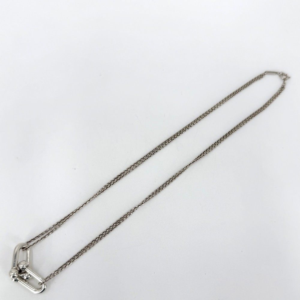 Tiffany & Co HardWear Necklace Double Link 925 Sterling Silver — view 4