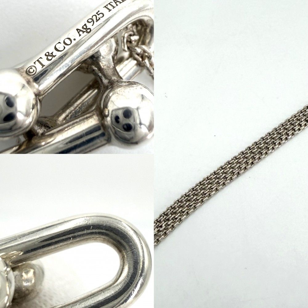 Tiffany & Co HardWear Necklace Double Link 925 Sterling Silver — view 5