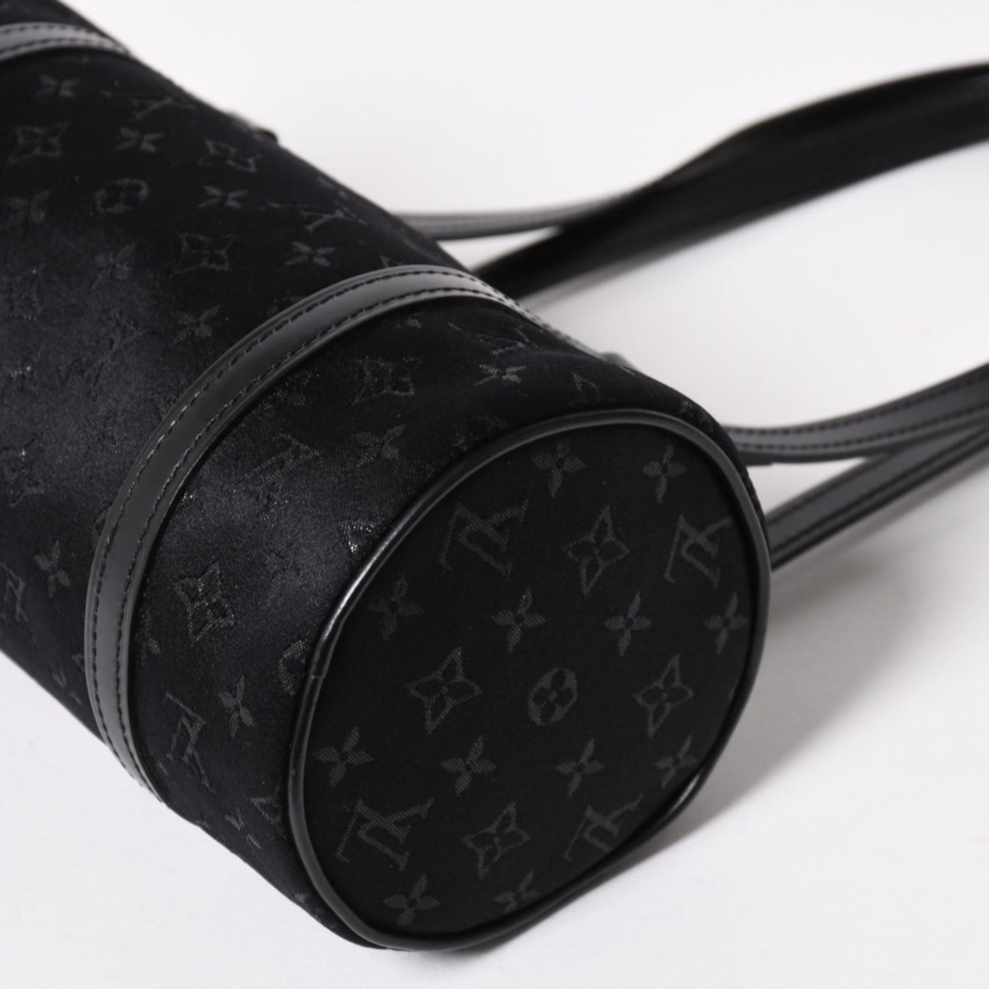 Louis Vuitton Little Papillon Handbag Monogram Black Silver — view 6