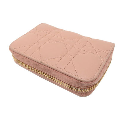 Dior Coin Case Coin Purse Pink — view 4