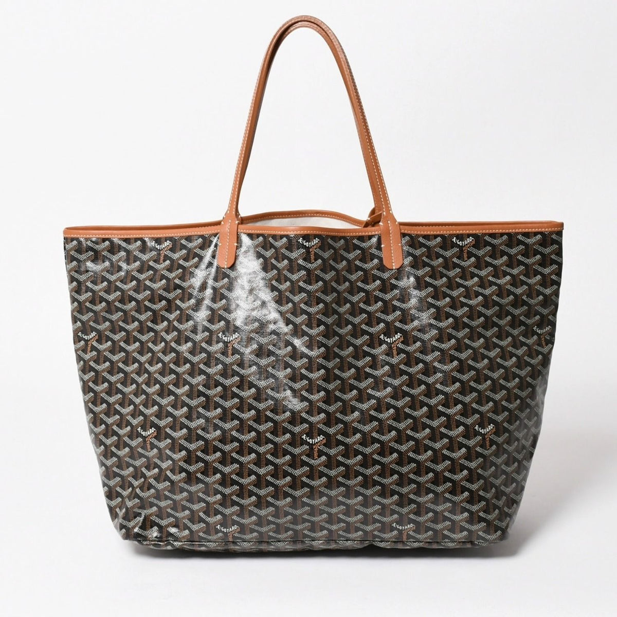 Goyard Saint Louis GM Brown Tote Bag — view 2