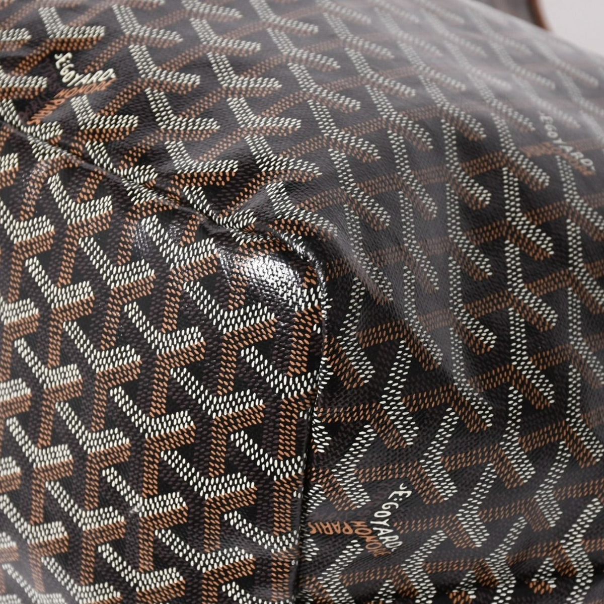 Goyard Saint Louis GM Brown Tote Bag — view 8