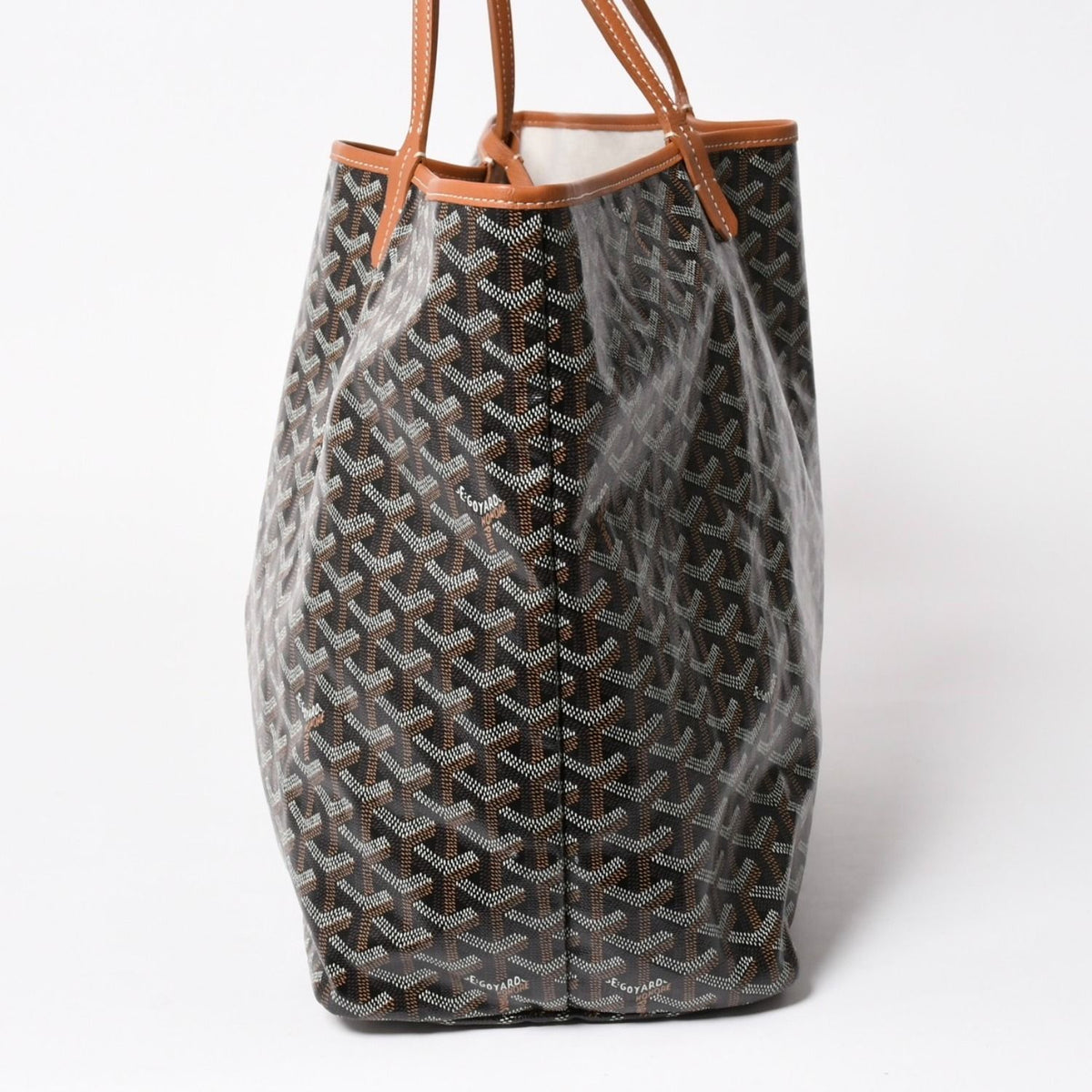 Goyard Saint Louis GM Brown Tote Bag — view 4