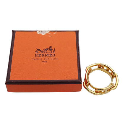 Hermes Scarf Ring Lugate Gold — view 6