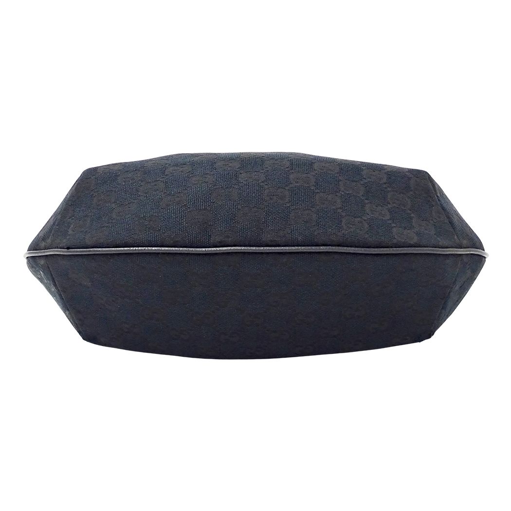 Gucci Shoulder Bag GG Canvas Sherry Black — view 3