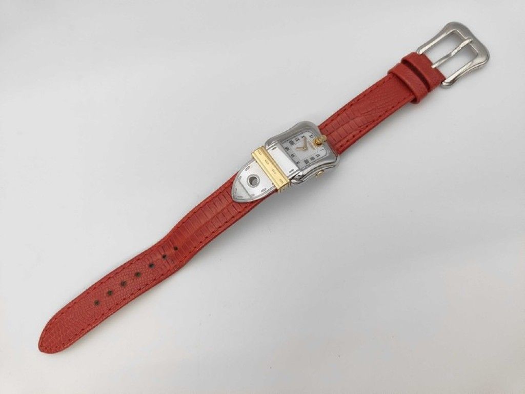 Fendi Watch Shell Dial Silver Gold Brown Stainless Steel — view 5