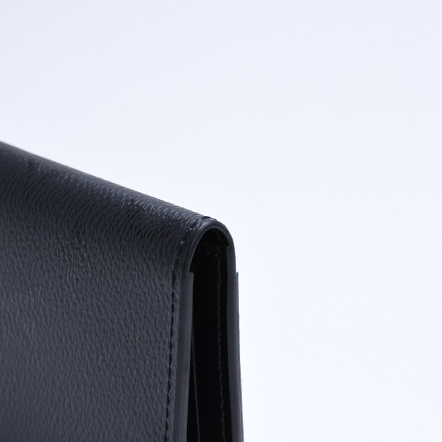 Louis Vuitton Pocket Organizer Monogram Mid Card Case Mini Wallet Black — view 6