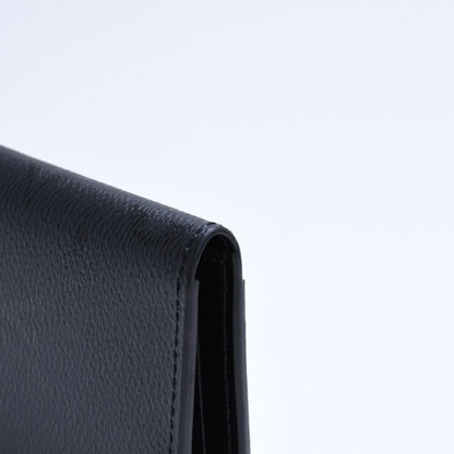 Louis Vuitton Pocket Organizer Monogram Mid Card Case Mini Wallet Black — view 6
