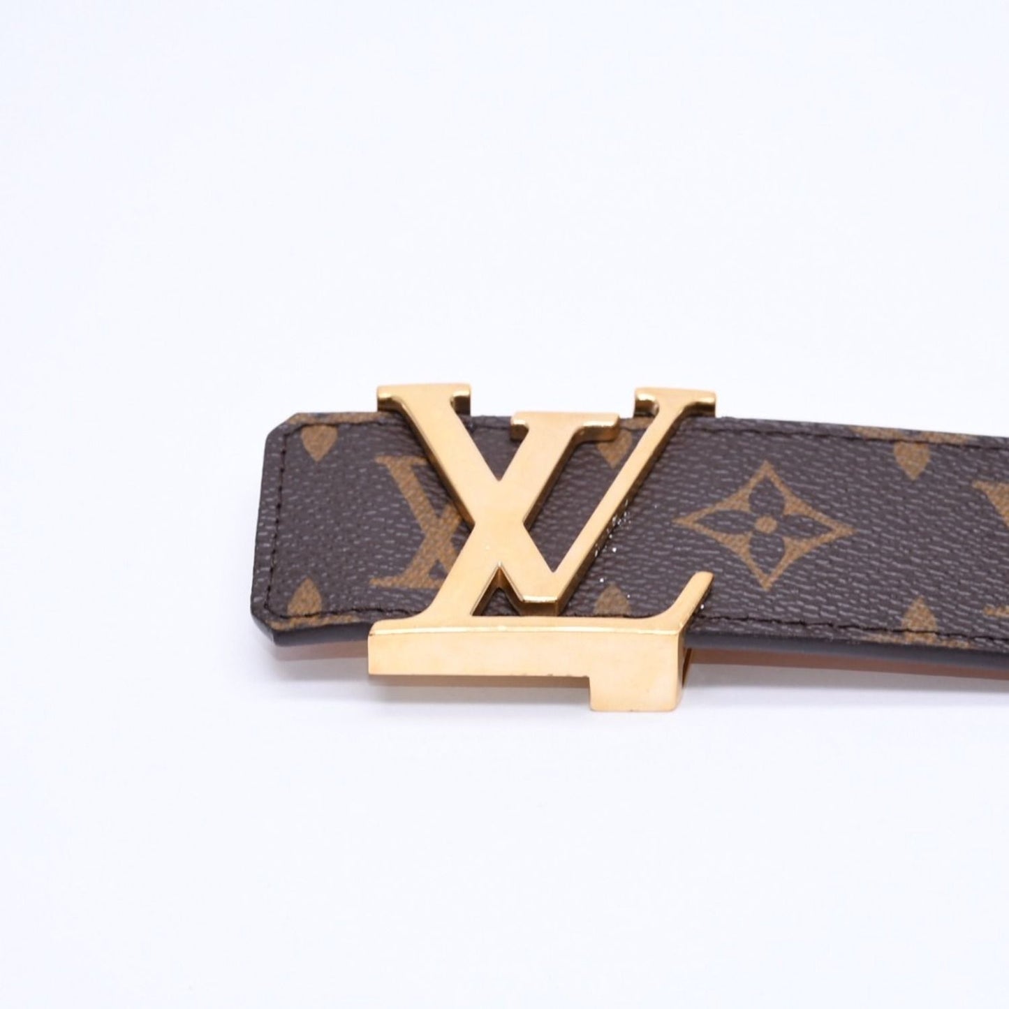 Louis Vuitton Sancouture Belt LV Monogram 38/95 Gold — view 6