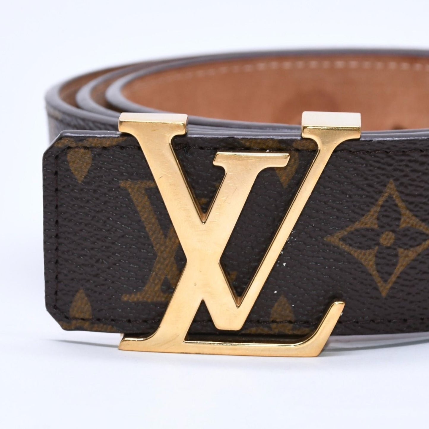 Louis Vuitton Sancouture Belt LV Monogram 38/95 Gold — view 2