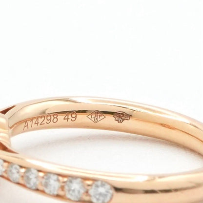 Chanel Ring Pink Gold Camellia Diamond — view 6