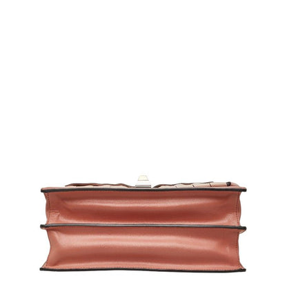 Fendi Canai Chain 2-Way Shoulder Bag Ribbon Pink Leather — view 3