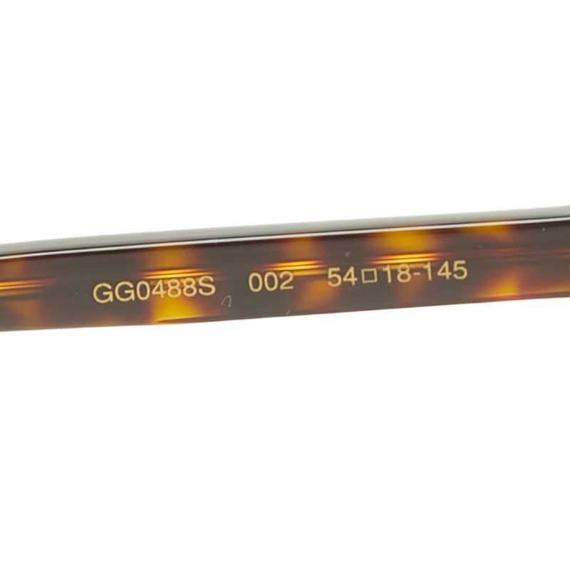 Gucci Interlocking Asian Fit Sunglasses Eyewear Brown Acetate — view 6