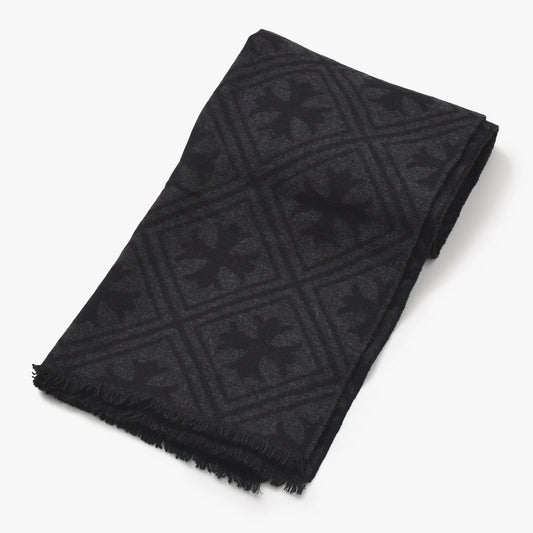 Chrome Hearts Scarf Math Plus Long All Over Print CH Cashmere