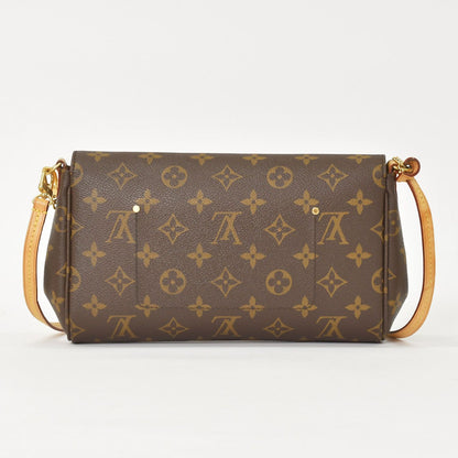 Louis Vuitton Favorite MM 2-Way Shoulder Bag Monogram Brown — view 2