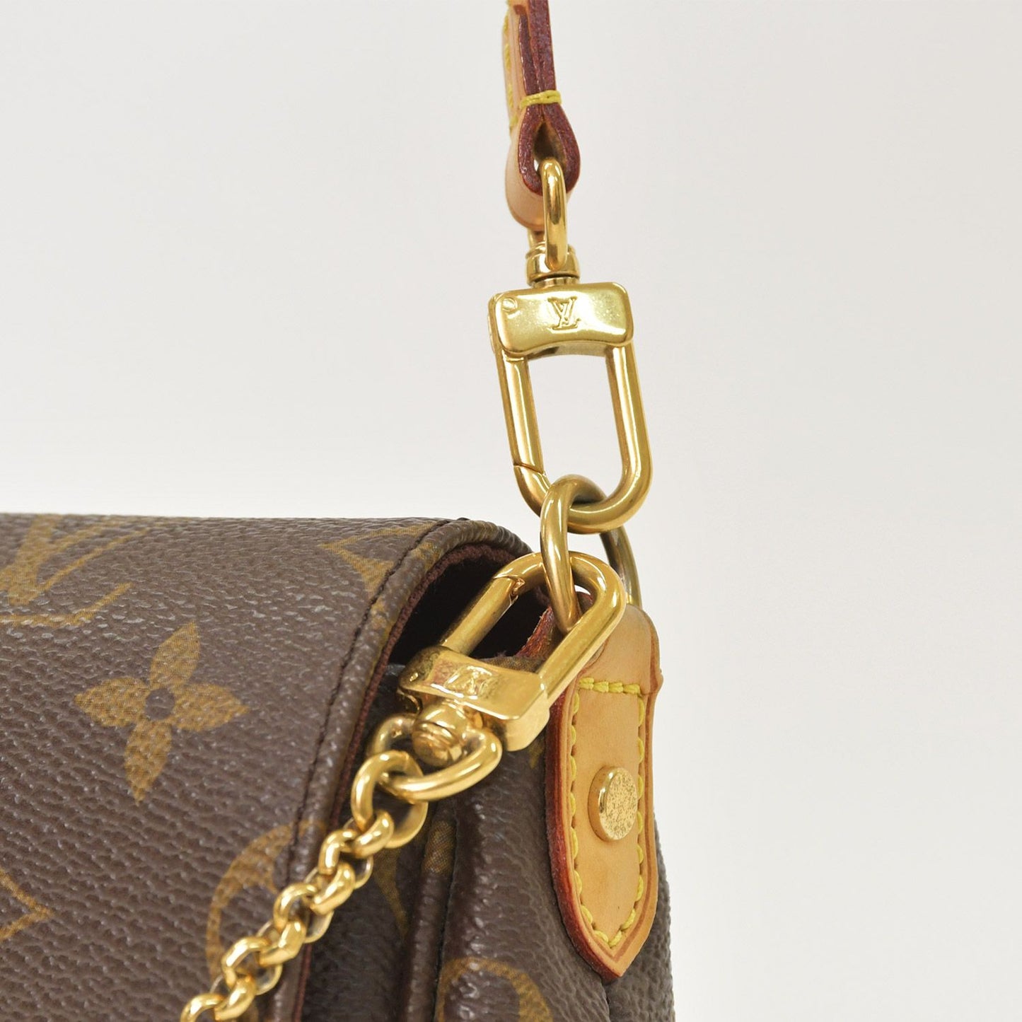 Louis Vuitton Favorite MM 2-Way Shoulder Bag Monogram Brown — view 6