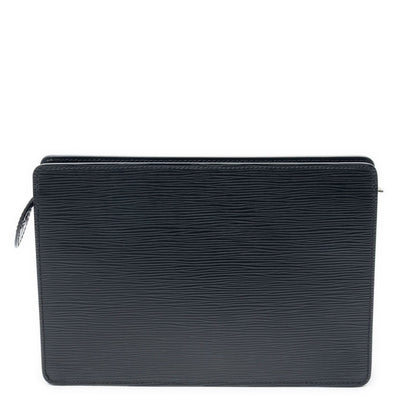 Louis Vuitton Pochette Homme Black Epi — view 5