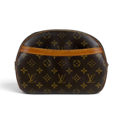 Louis Vuitton Shoulder Bag Blois Monogram Lambskin Brown Pochette — view 3