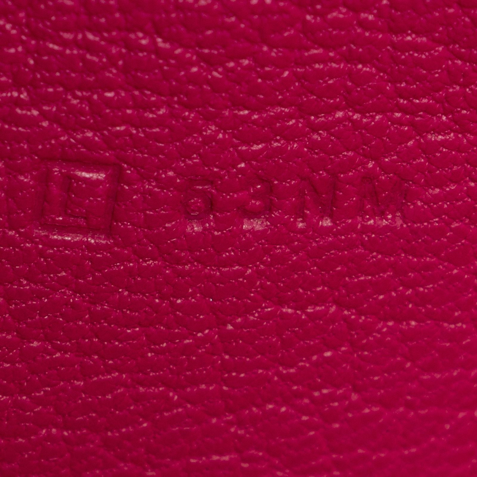 Hermes Bearn Wallet Rose Shocking Chèvre Leather — view 6