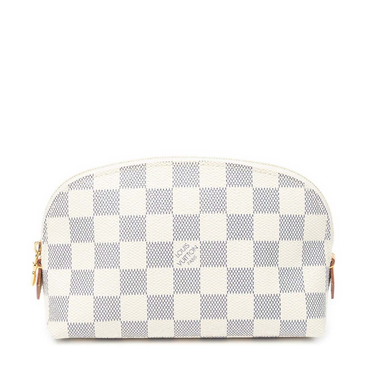 Louis Vuitton Makeup Pouch Ivory Damier Azur