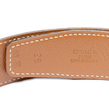 Hermes Constance Belt 32 Black Brown Box Leather — view 4
