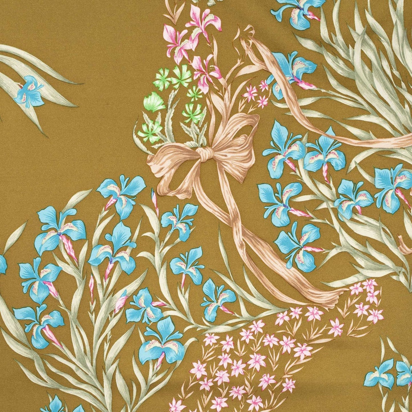 Hermes Scarf Purple Pink 100% Twillsilk — view 3