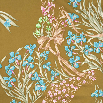 Hermes Scarf Purple Pink 100% Twillsilk — view 3