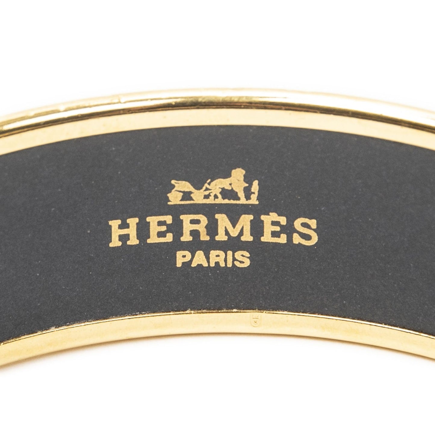 Hermes Enamel Bangle Bracelet — view 4