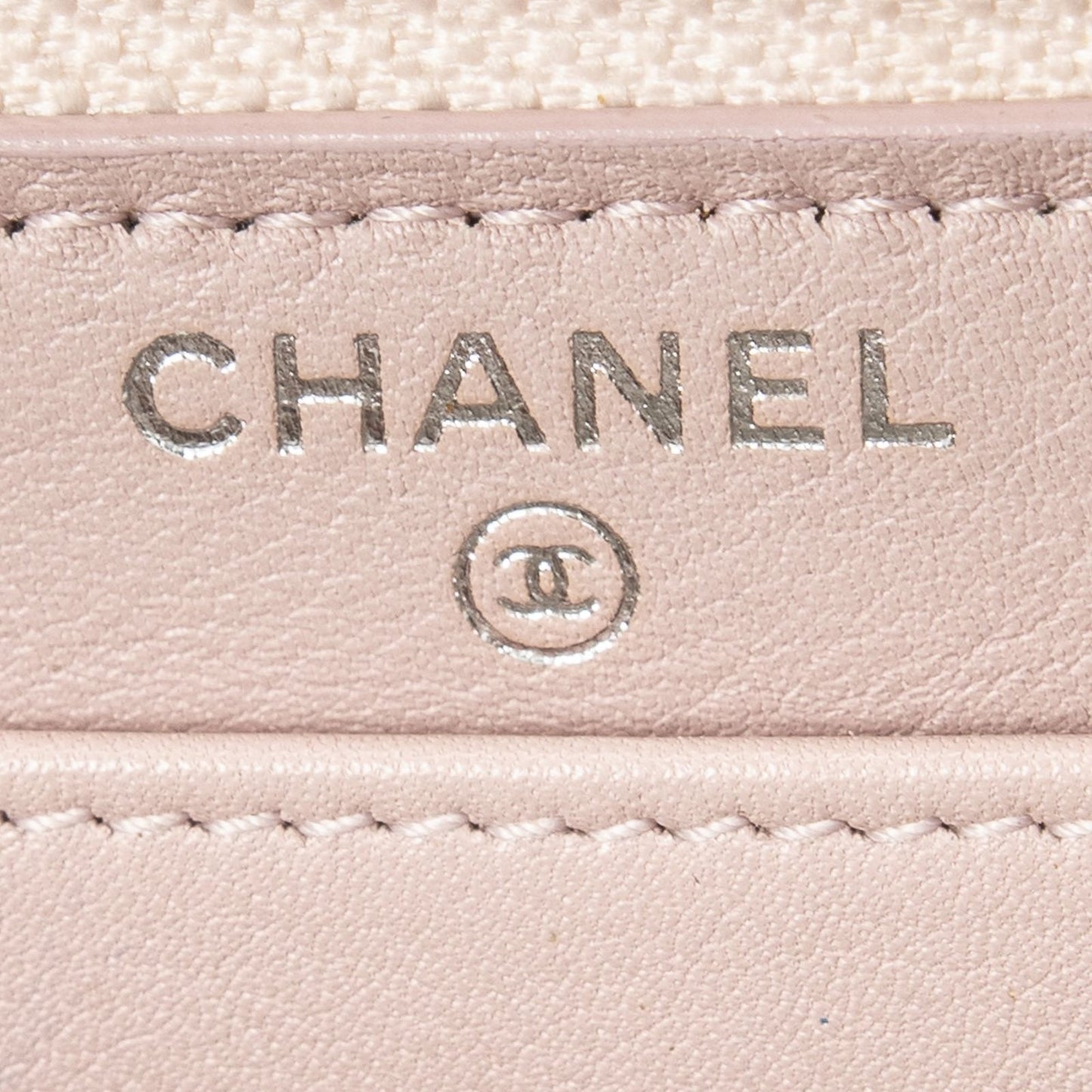 Chanel Timeless Zip Round Wallet Light Pink Caviar Leather Wallet — view 5