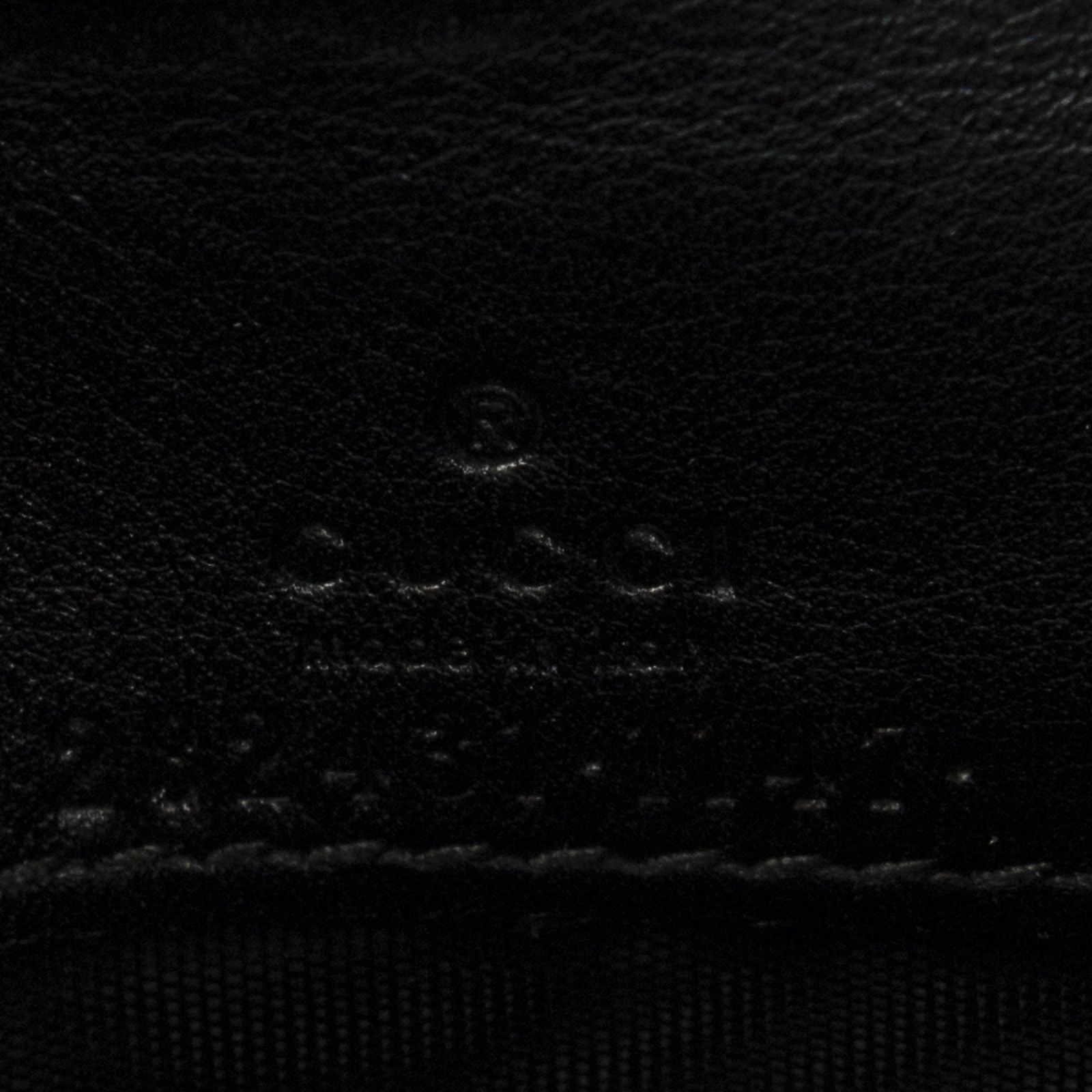 Gucci Interlocking Continental Wallet Black Guccissima — view 5