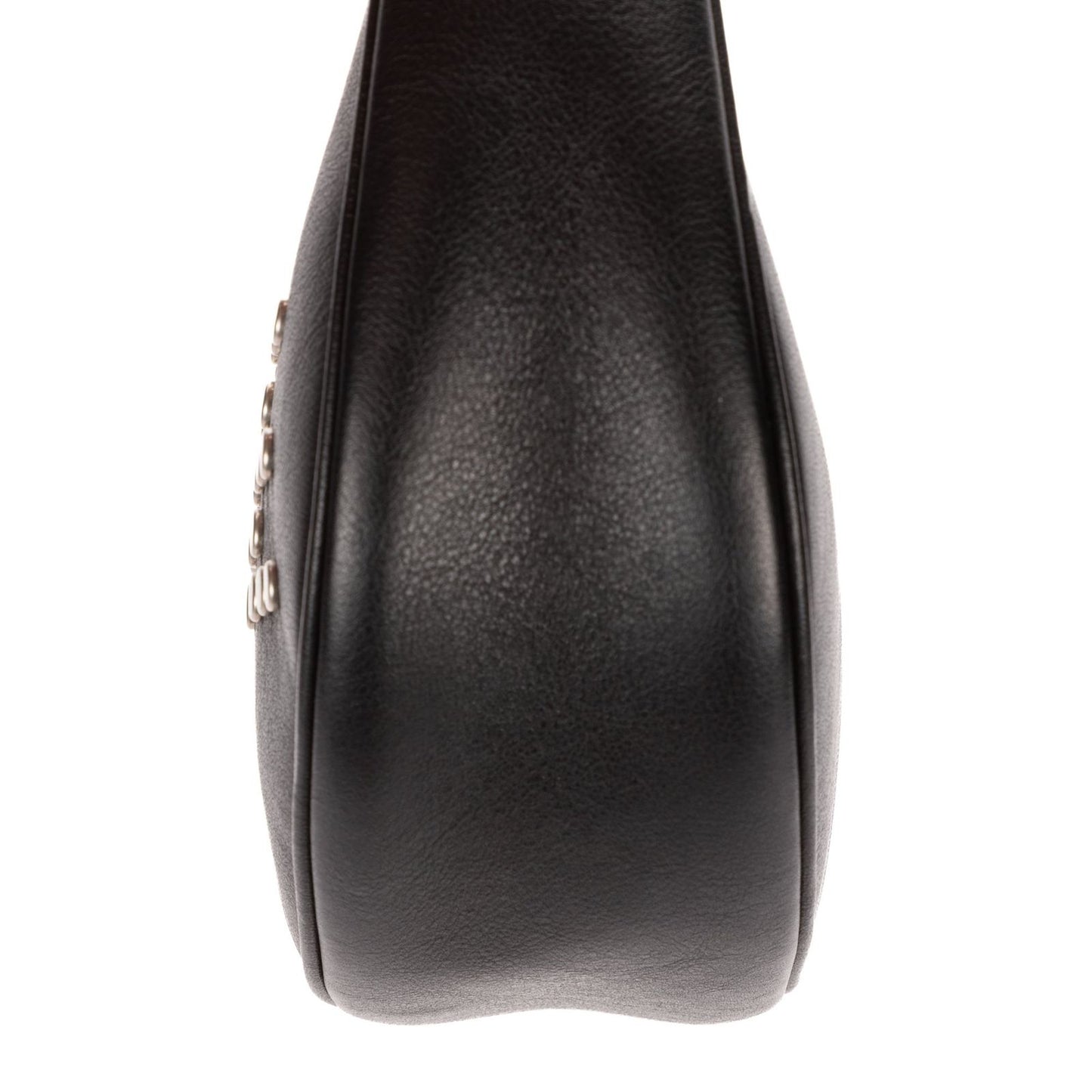 Celine Medium Studded Ava Black Calfskin Shoulder Bag — view 7