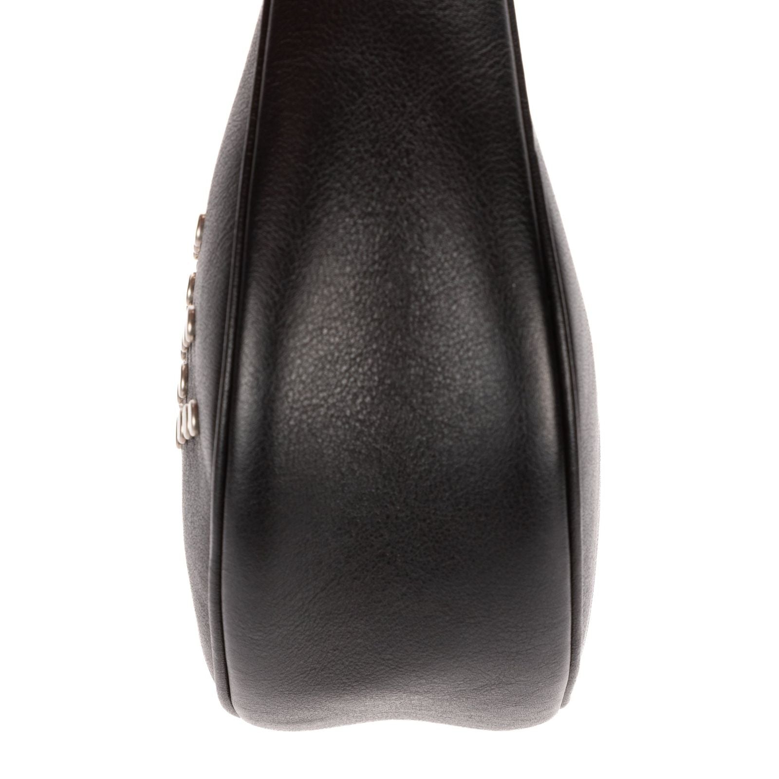 Celine Medium Studded Ava Black Calfskin Shoulder Bag — view 7