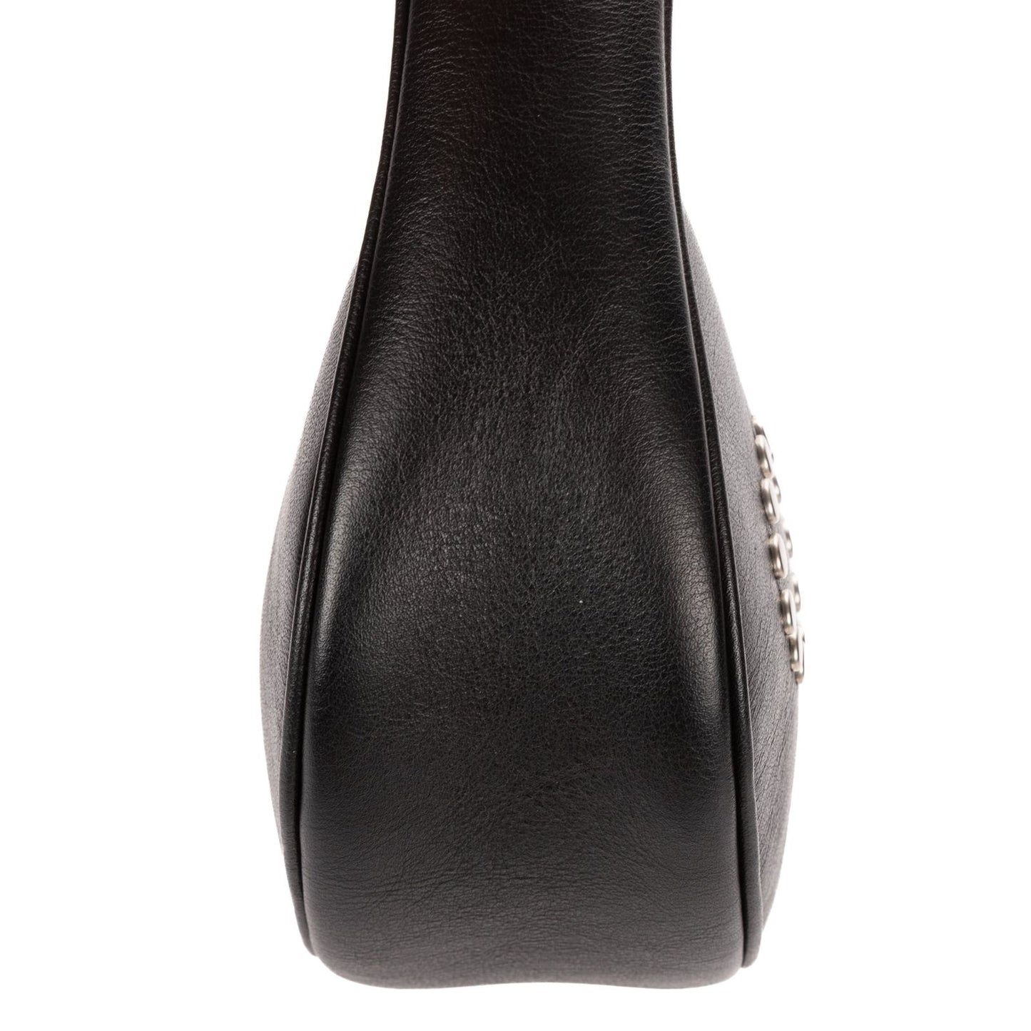Celine Medium Studded Ava Black Calfskin Shoulder Bag — view 8