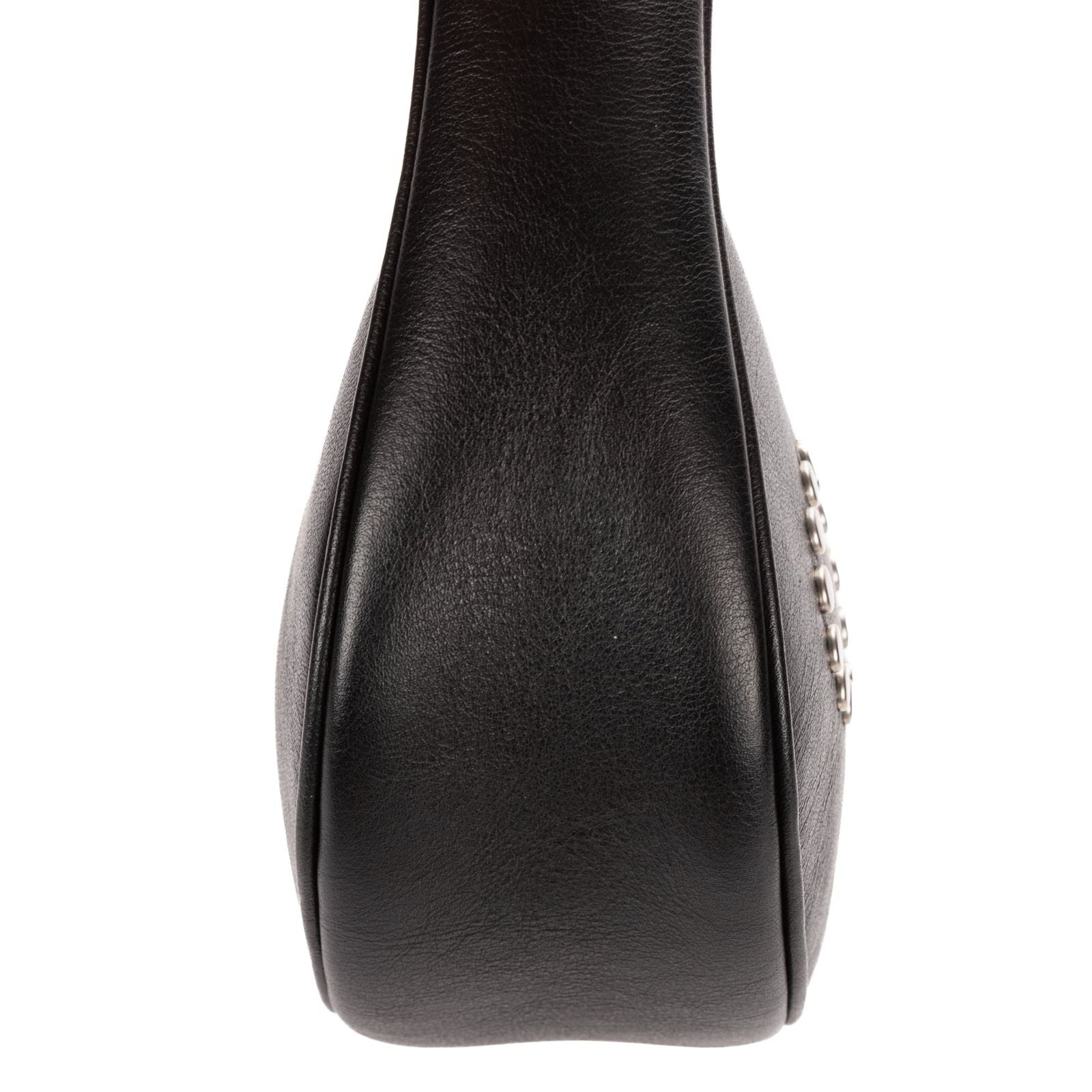 Celine Medium Studded Ava Black Calfskin Shoulder Bag — view 8