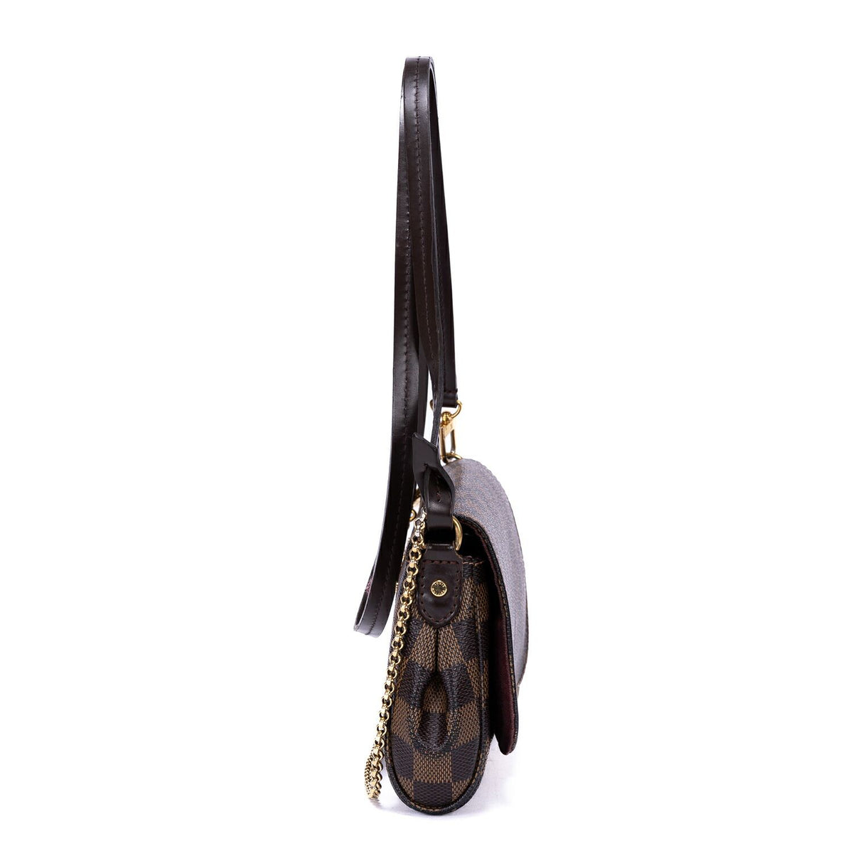 Louis Vuitton Favorite Brown Damier Ebeneux Shoulder Bag — view 4