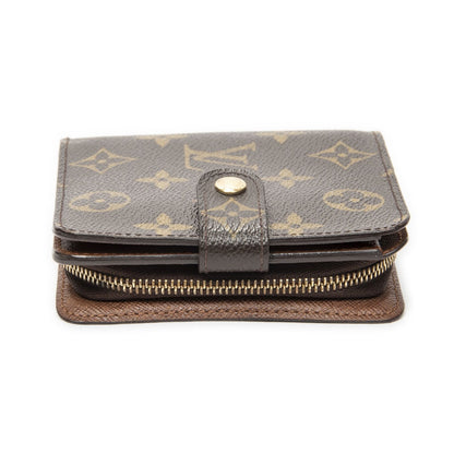 Louis Vuitton Compact Zip Bifold Wallet Brown Monogram Canvas — view 3