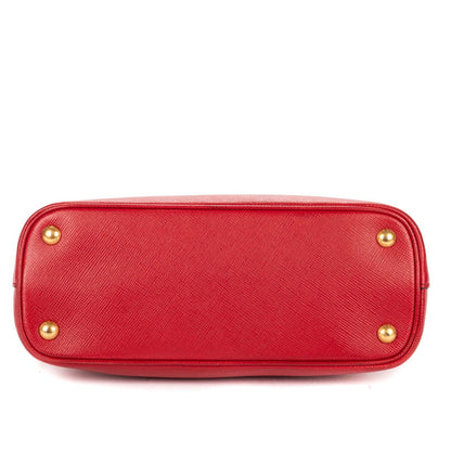 Prada Smo le Zip Promna de Red Viterodino Shoulder Bag — view 6